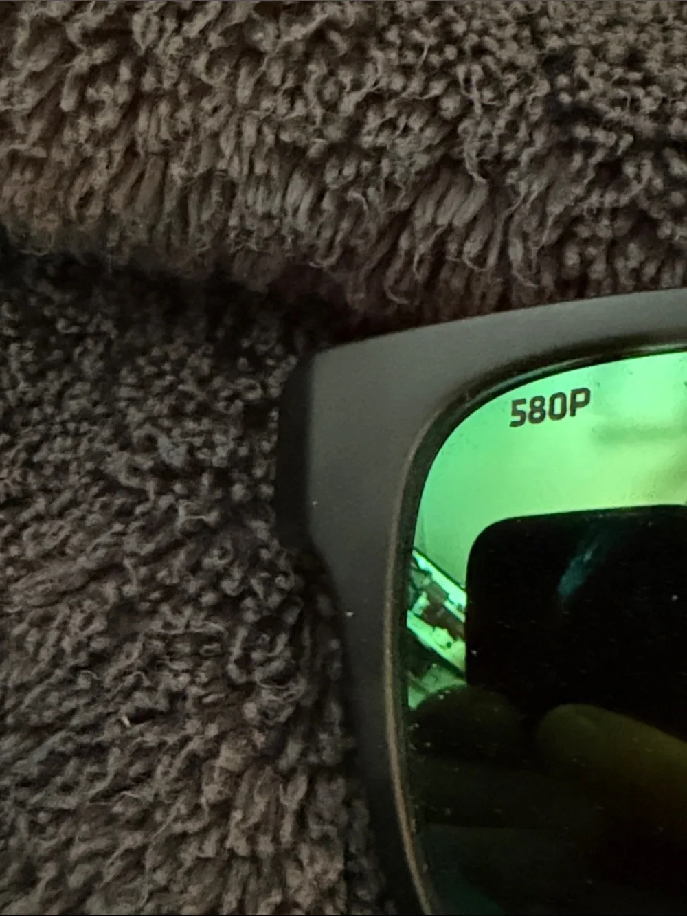 Costa Matte Black Frame Sunglasses with Green Mirrored Lenses - Picture 5 of 6